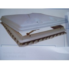 (Ref 242B) Hartal 480mm x 480mm Roof light  complete with fly screen Spares / Parts Replacement Part For Caravan Motorhome
